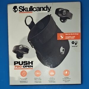 Skullcandy Push 720 Open Earbuds - Black